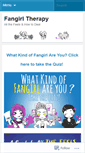 Mobile Screenshot of fangirltherapy.com